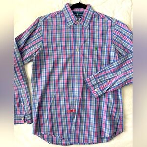 Men’s Ralph Lauren Custom Fit Long-sleeved Button Down Polo Dress Shirt